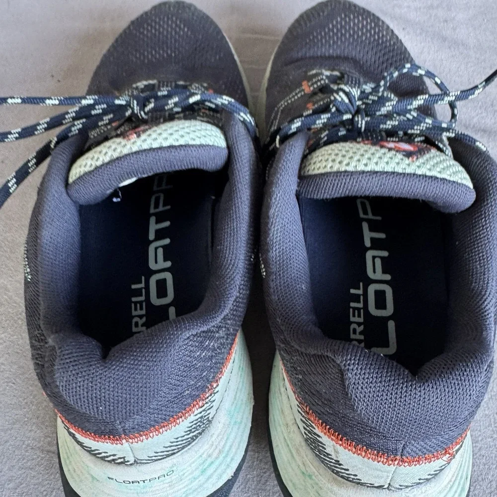 Size 8 - Merrell MOAB Flight Womens Vibram Mesh Hiking‎ Shoe J066816 Navy Blue